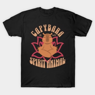 Capybara Is My Spirit Animal T-Shirt